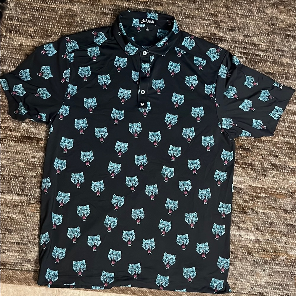 Bad Birdie Blue Leopard